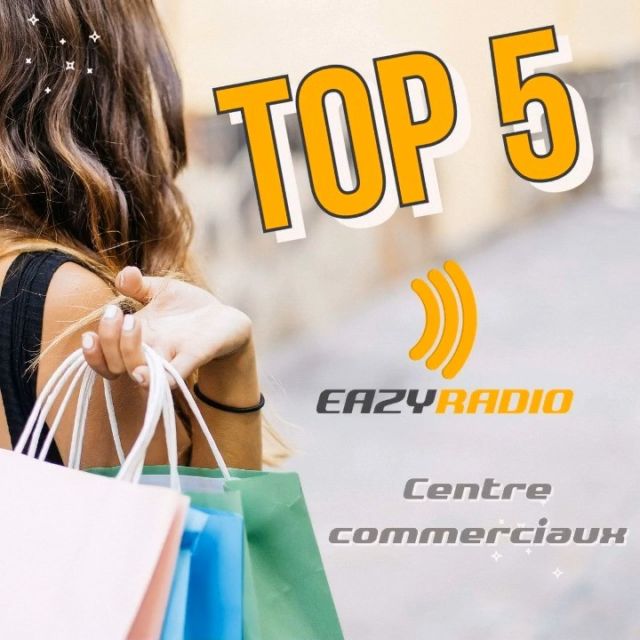 Top 5 des radios les plus écoutées dans les Centres commerciaux !🥇
